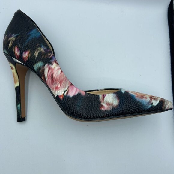 Jessica Simpson Leather Floral Women’s Stiletto Pumps Heels Brand New Size 6 - Picture 5 of 7